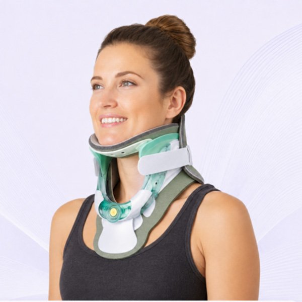 Semi-Rigid Cervical Collar with Thoracic Extensions - Image 2