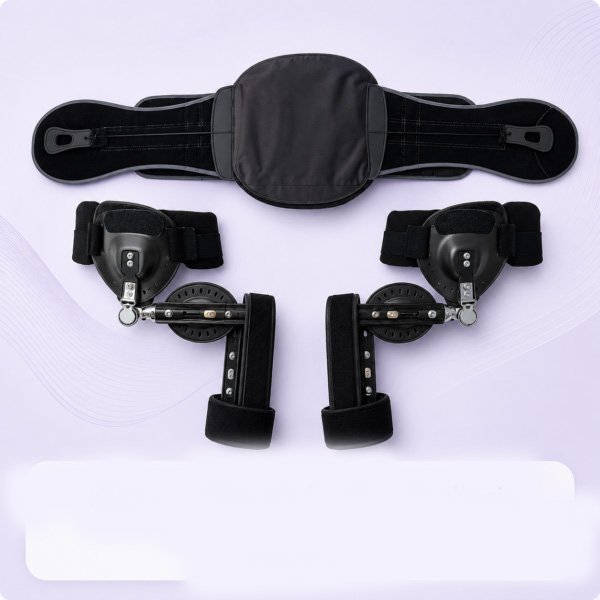 Bilateral Hip Abduction Orthosis, Custom-Fitted